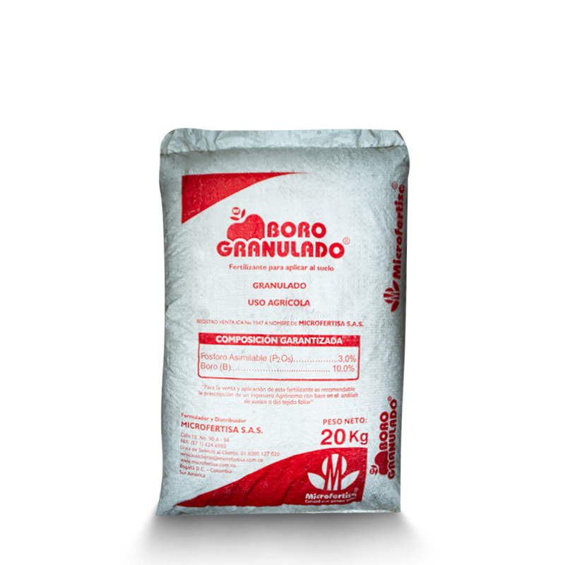 BORO-GRANULADO X 20KG